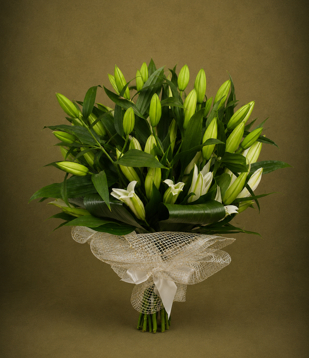 Strauß mit 12 Lilien