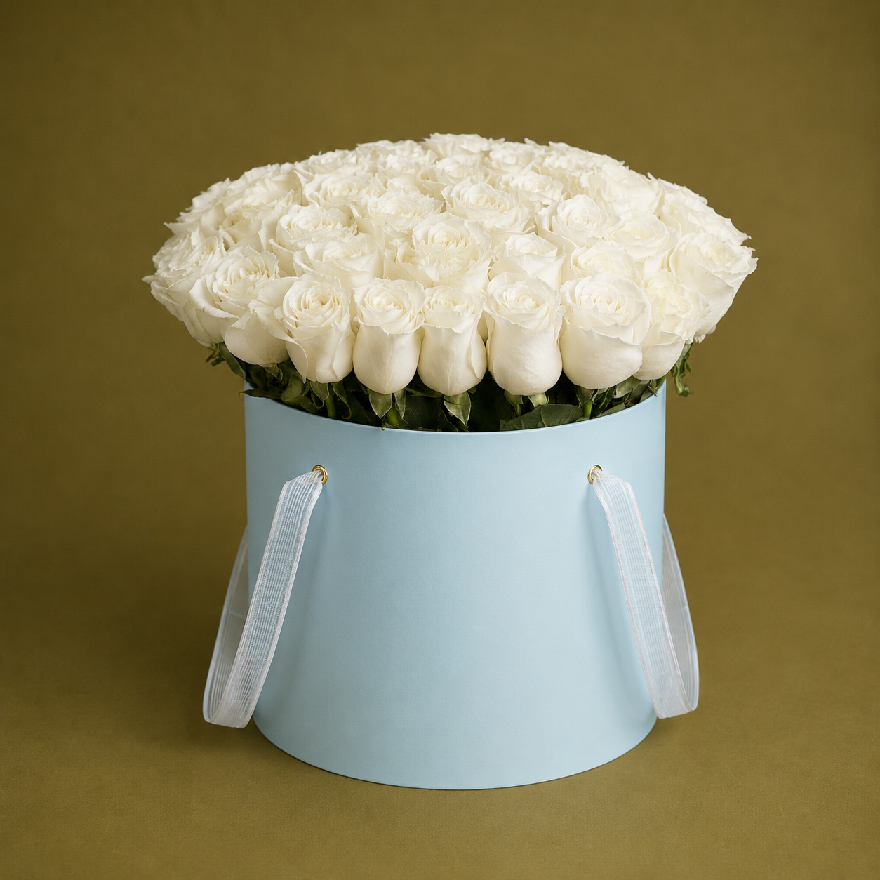 Weiße Rosen Box