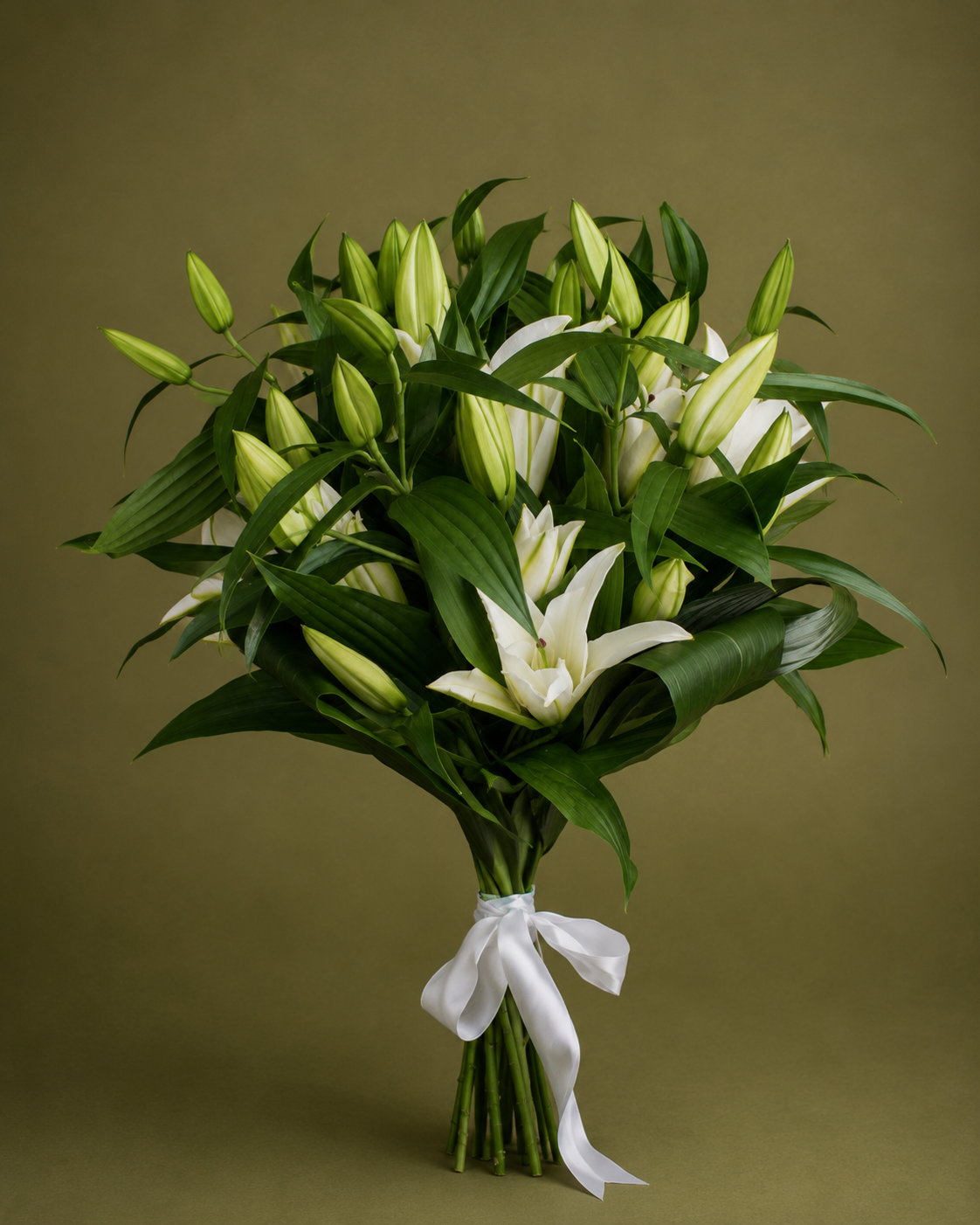 Strauß mit 7 Lilien